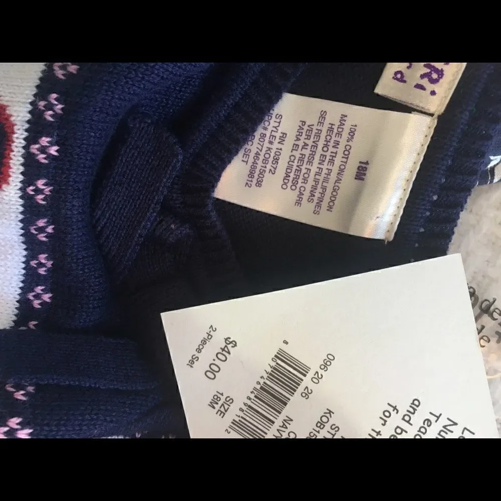 Blueberries Boulevard Penguin Tunic & Leggings 18M